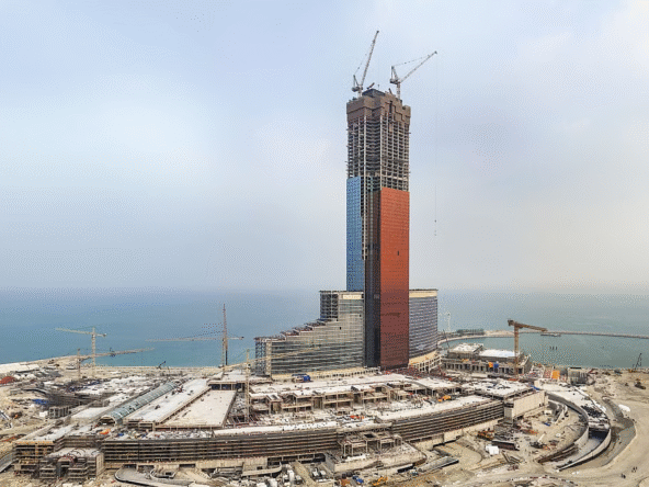 Wynn Al Marjan Island tower set for topping out-70th-floor